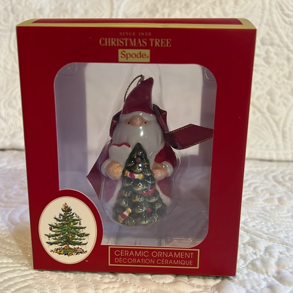 Spode Other - Spode Christmas Tree Gnome with Heart Hanging Figurine Ornament, NWT